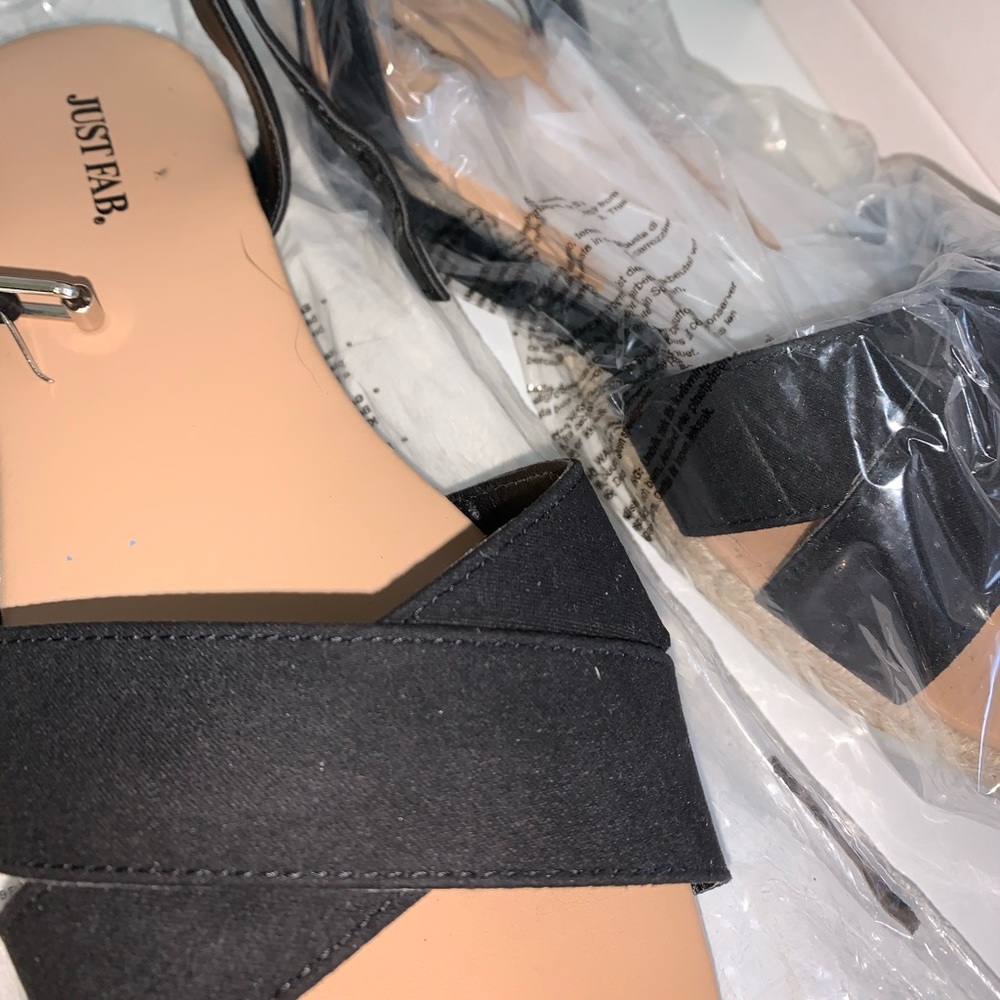 Just fab flat sandals